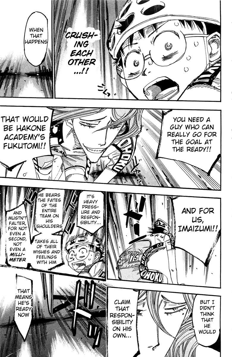 Yowamushi Pedal Chapter 196 page 3 - Chapter 196: Ace Imaizumi!