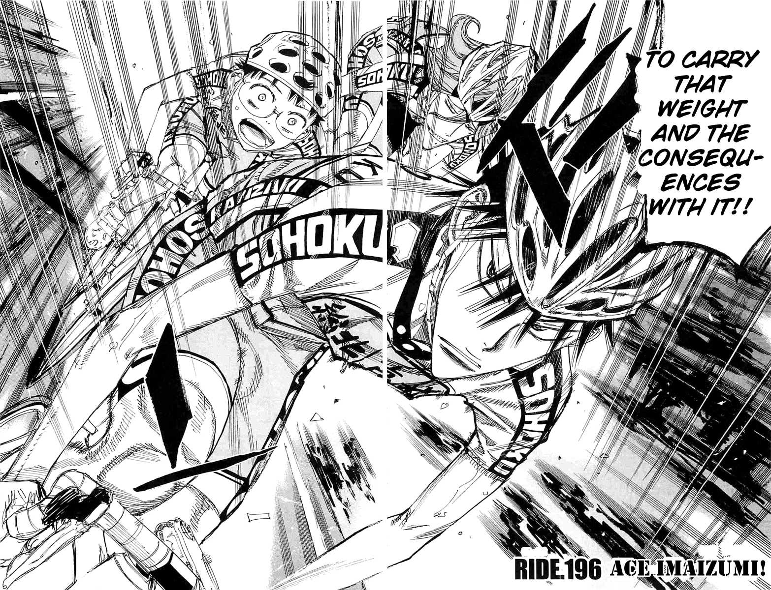 Yowamushi Pedal Chapter 196 page 4 - Chapter 196: Ace Imaizumi!