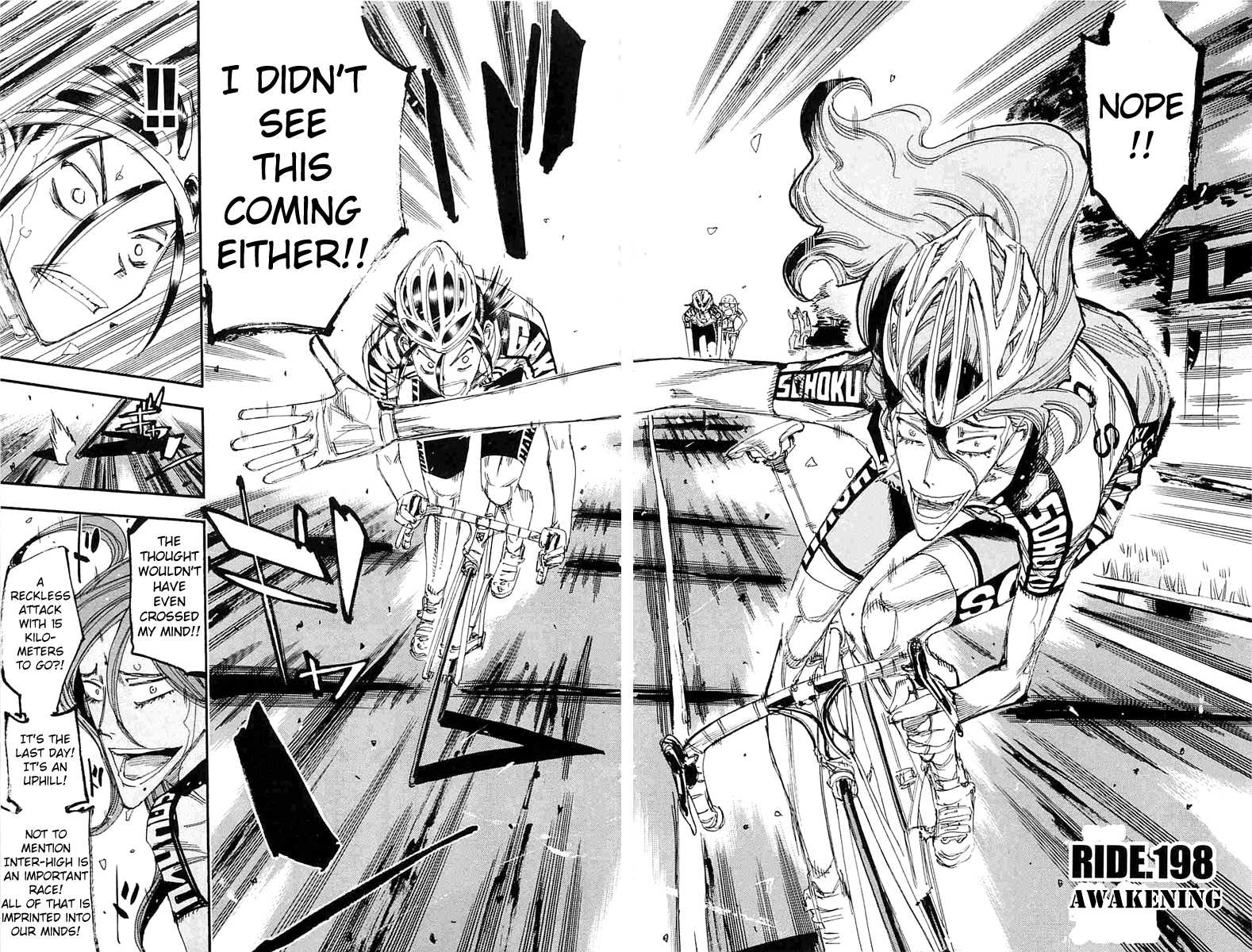 Yowamushi Pedal Chapter 198 page 2 - Chapter 198: Awakening