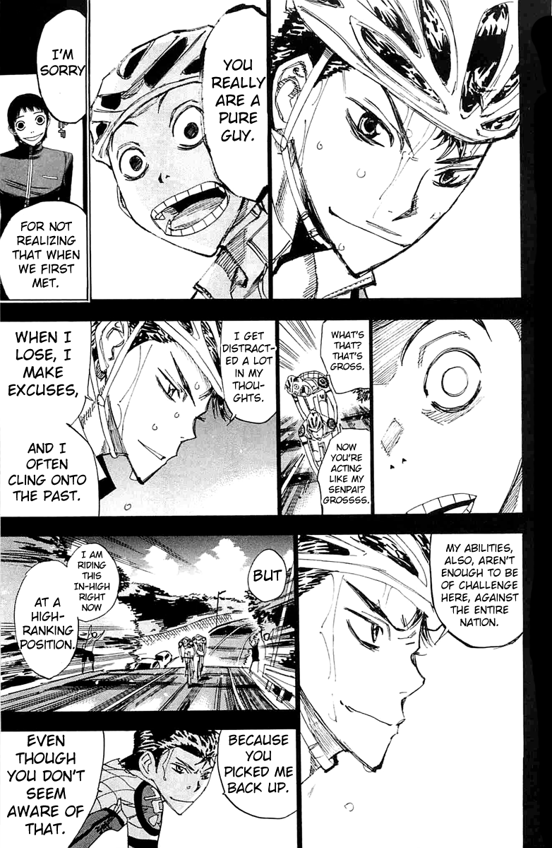 Yowamushi Pedal Chapter 199 page 15 - Chapter 199: The Persistent Man