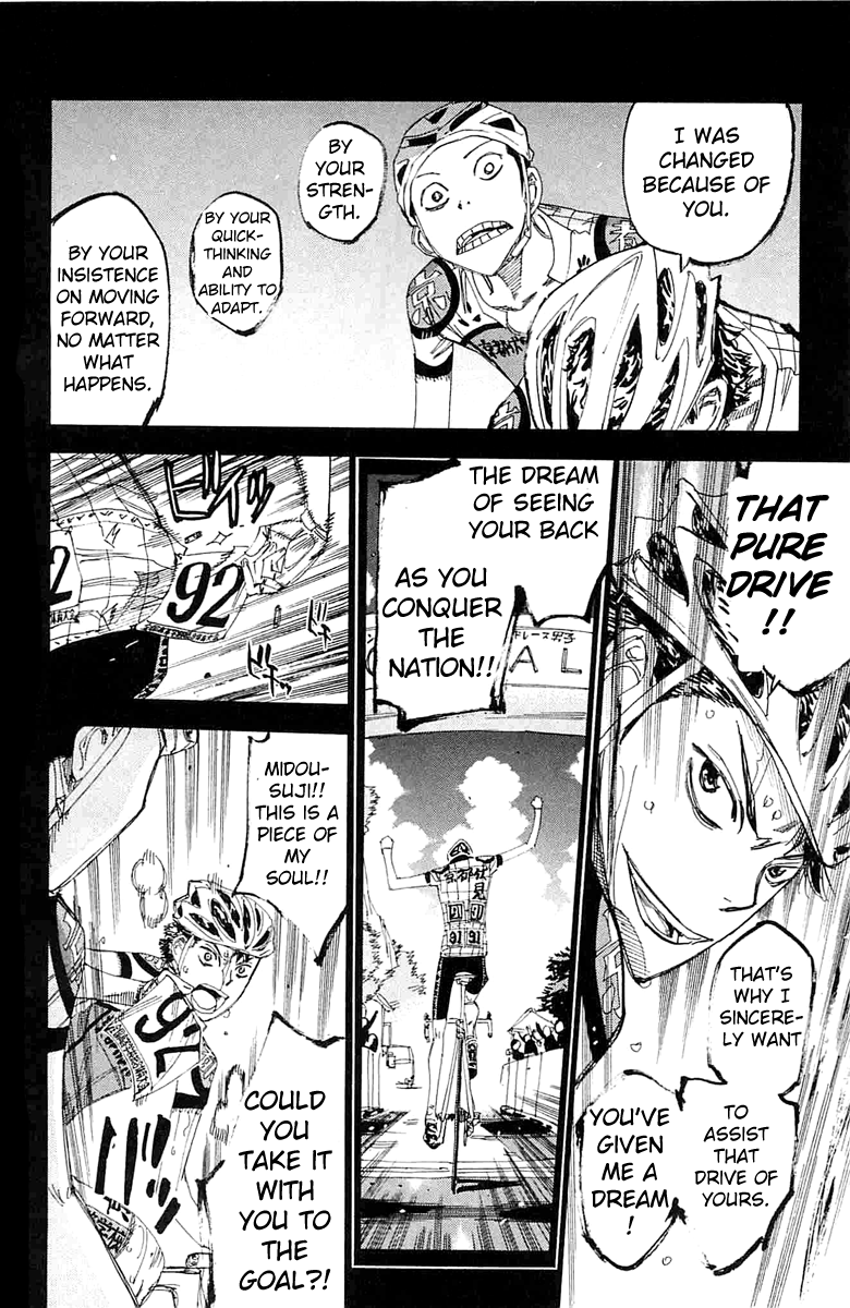 Yowamushi Pedal Chapter 199 page 16 - Chapter 199: The Persistent Man