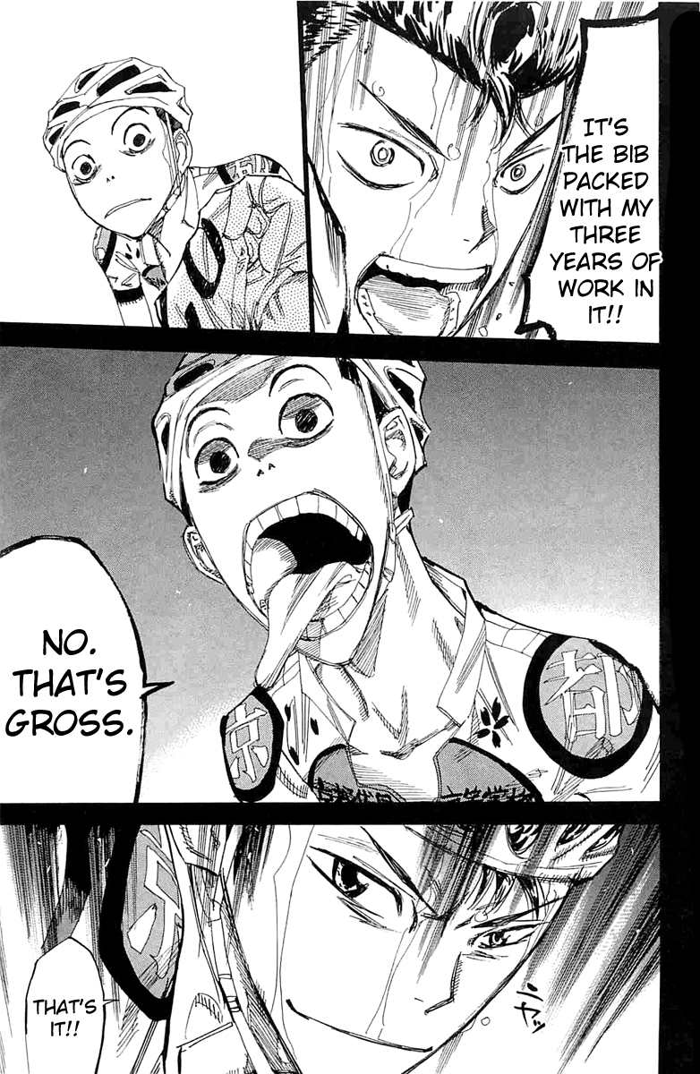 Yowamushi Pedal Chapter 199 page 17 - Chapter 199: The Persistent Man