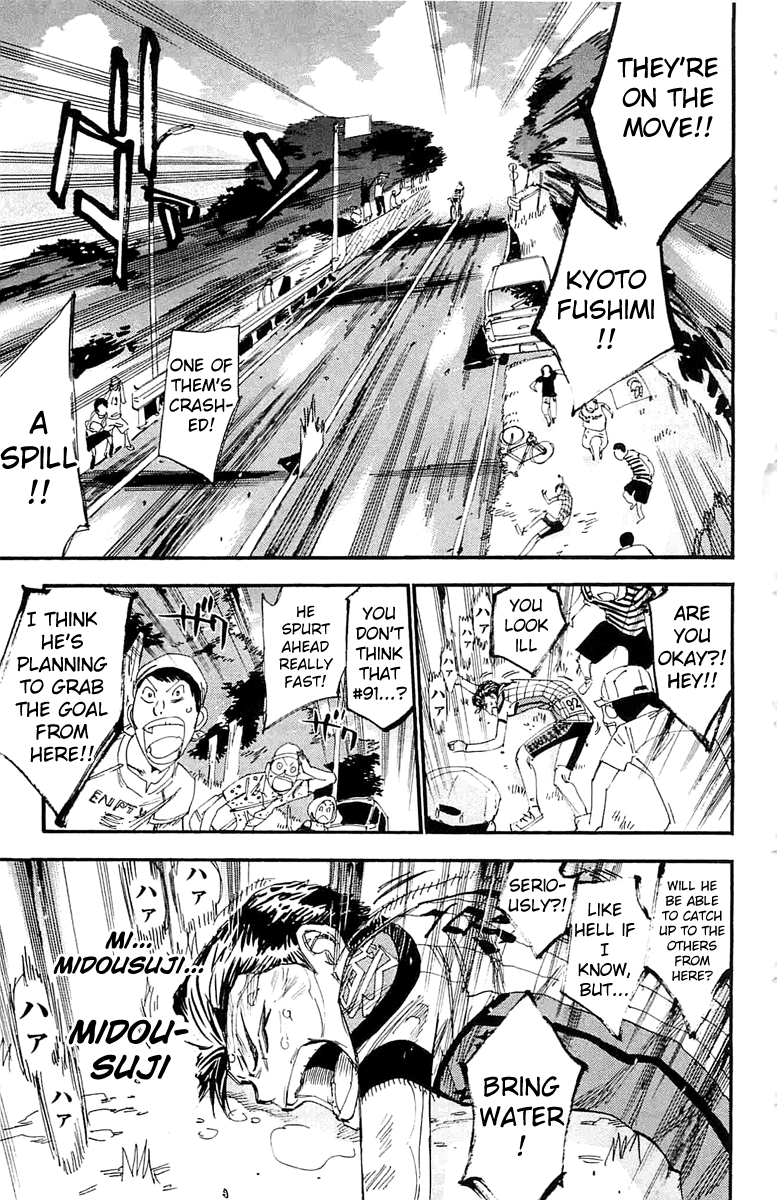 Yowamushi Pedal Chapter 199 page 4 - Chapter 199: The Persistent Man