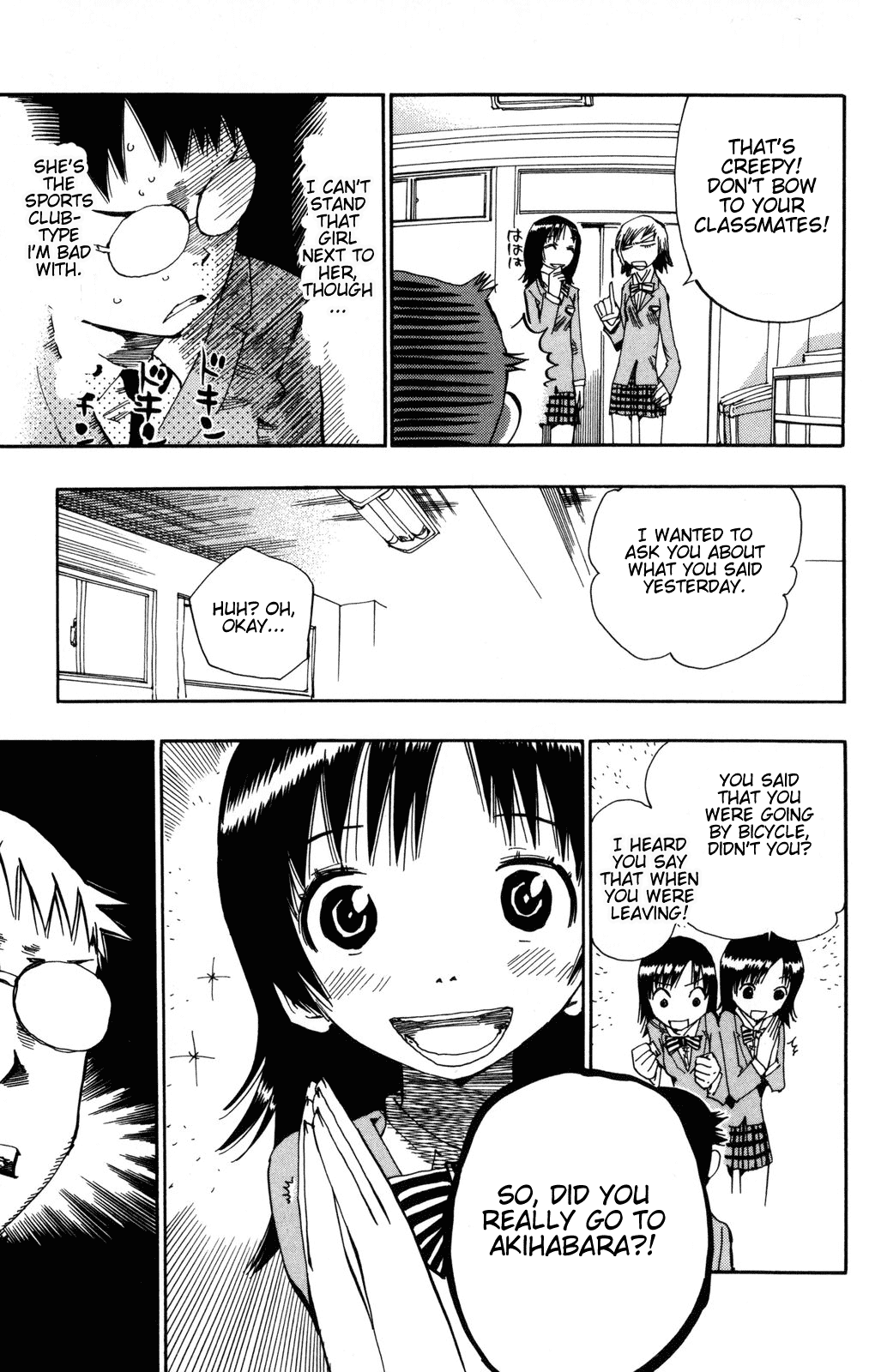 Yowamushi Pedal Chapter 2 page 14 - Chapter 2: Did You Really Go to Akiba?