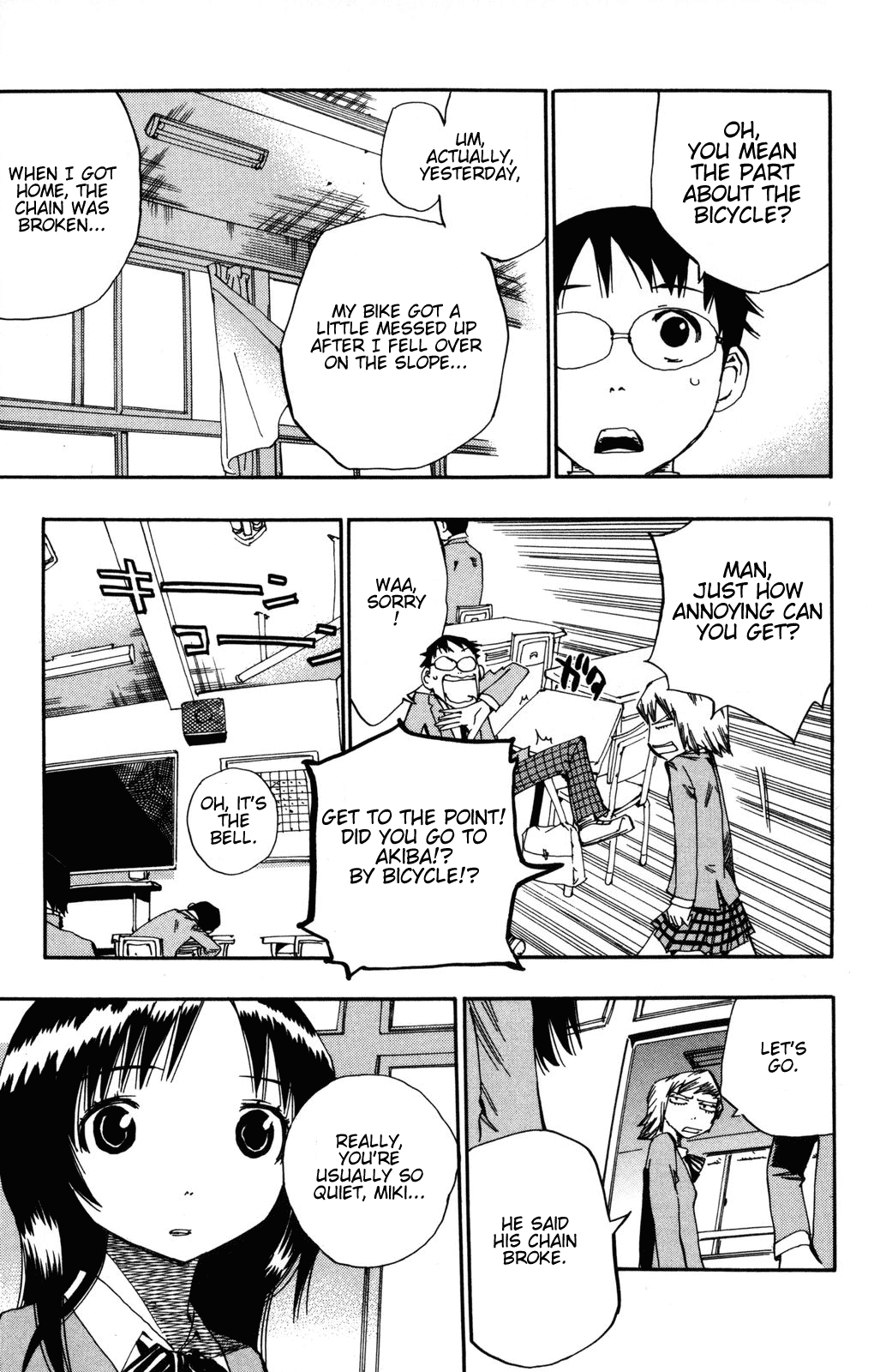 Yowamushi Pedal Chapter 2 page 16 - Chapter 2: Did You Really Go to Akiba?