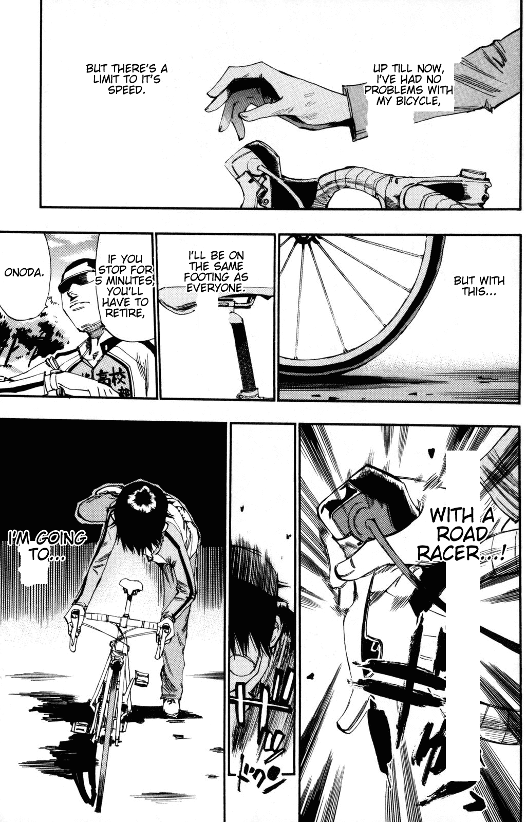 Yowamushi Pedal Chapter 20 page 10 - Chapter 20: One with the Bicycle