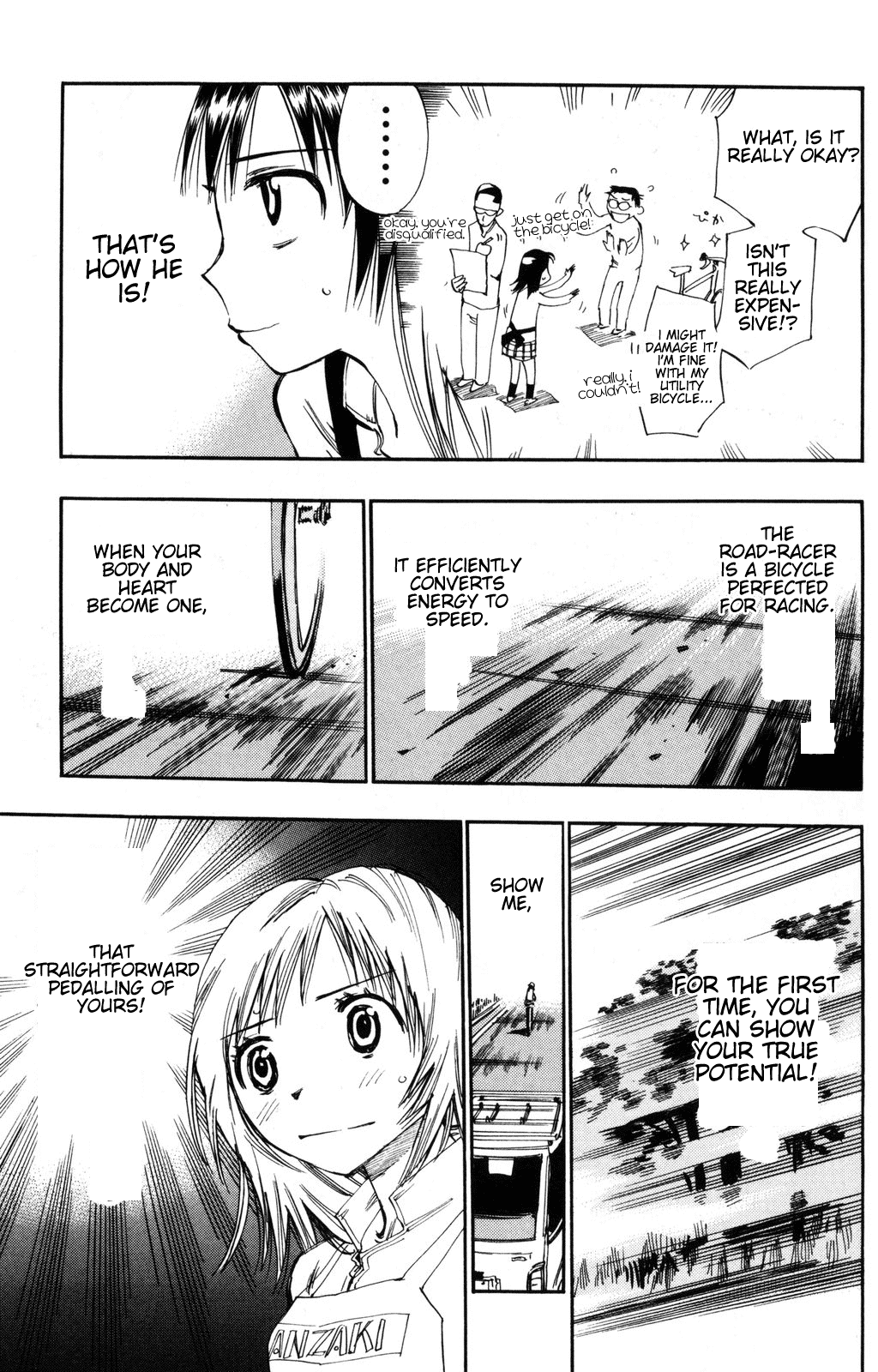 Yowamushi Pedal Chapter 20 page 15 - Chapter 20: One with the Bicycle