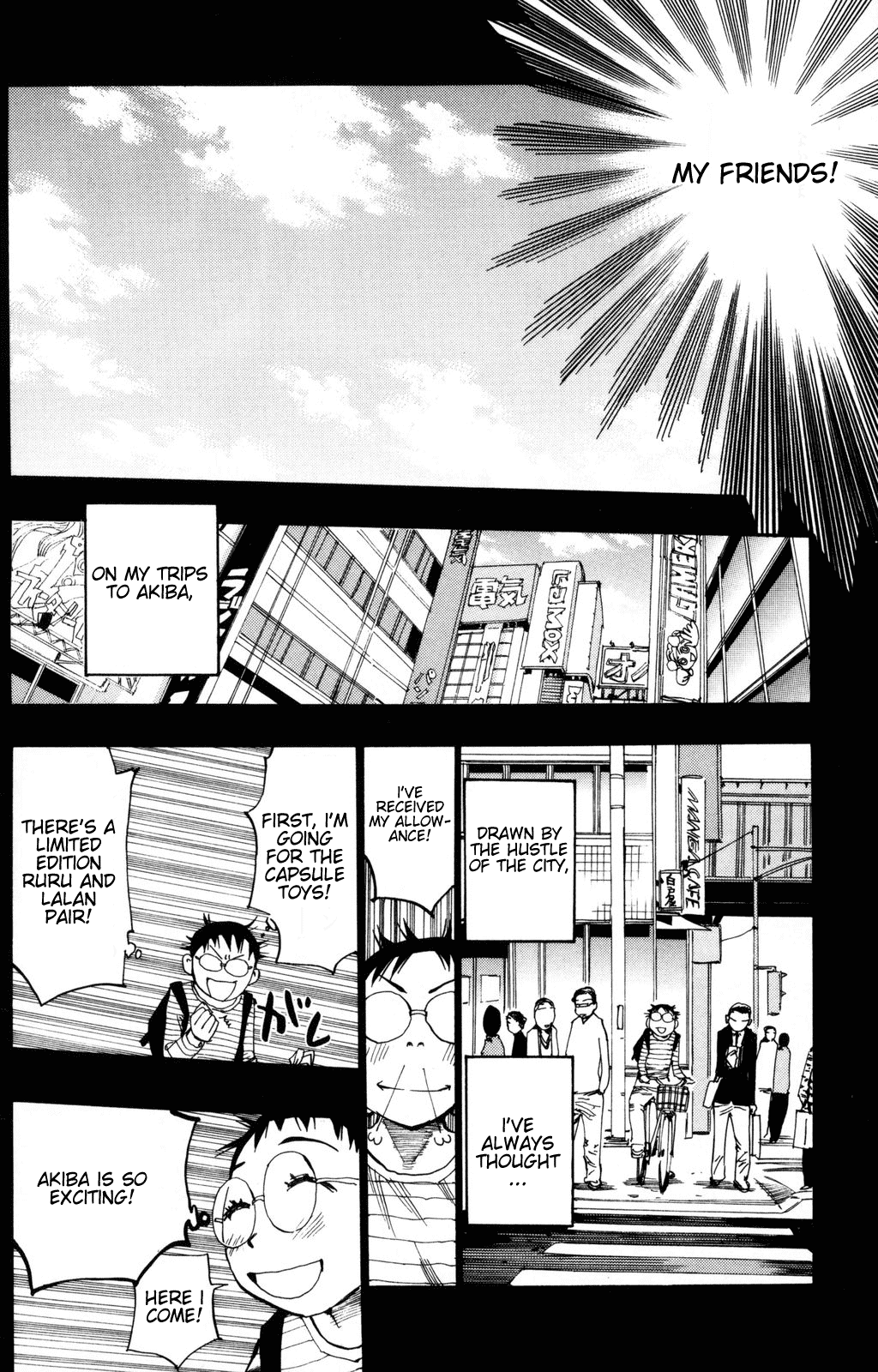 Yowamushi Pedal Chapter 20 page 5 - Chapter 20: One with the Bicycle