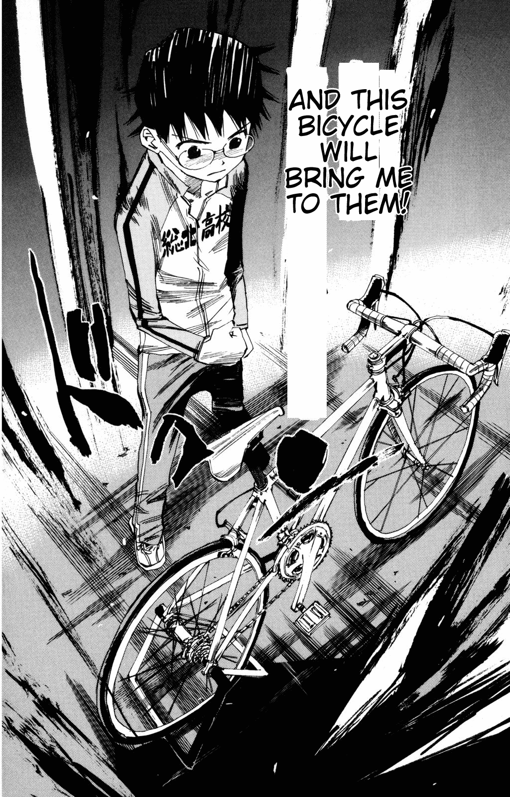 Yowamushi Pedal Chapter 20 page 9 - Chapter 20: One with the Bicycle