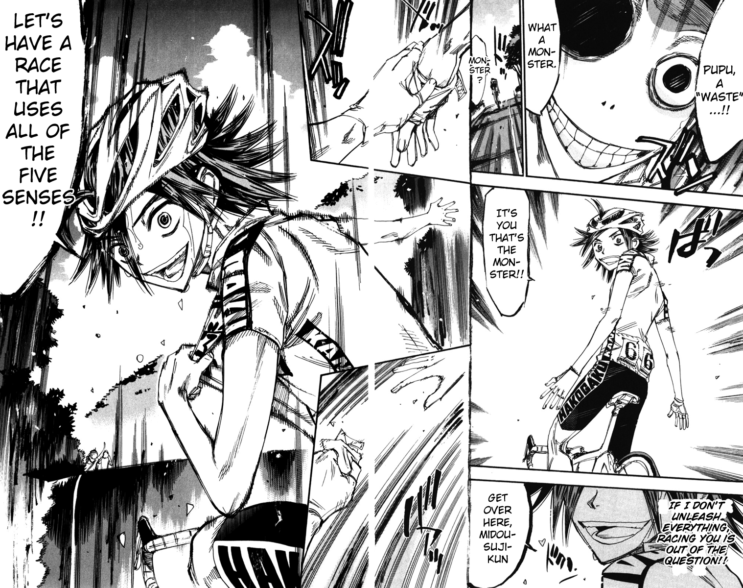 Yowamushi Pedal Chapter 201 page 12 - Chapter 201: Hakogaku's Number 6