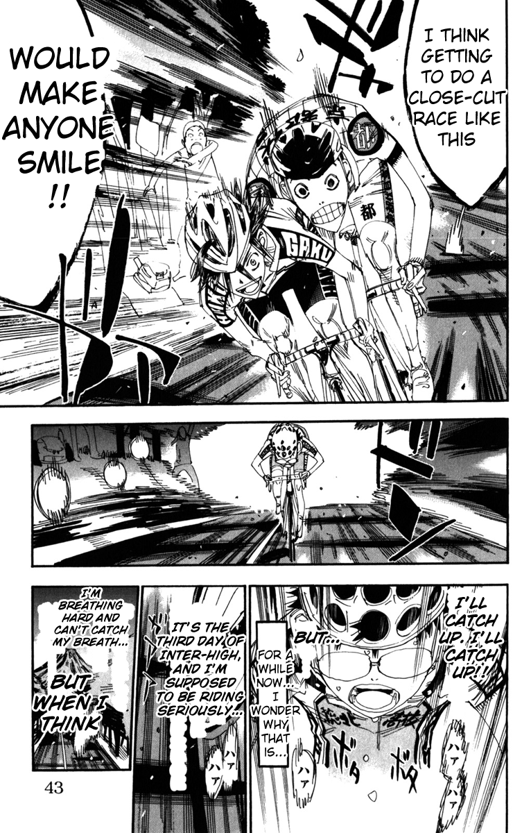 Yowamushi Pedal Chapter 201 page 15 - Chapter 201: Hakogaku's Number 6