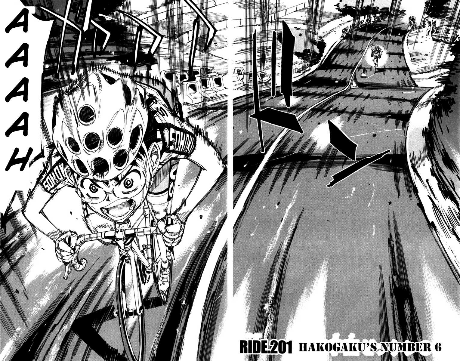 Yowamushi Pedal Chapter 201 page 3 - Chapter 201: Hakogaku's Number 6