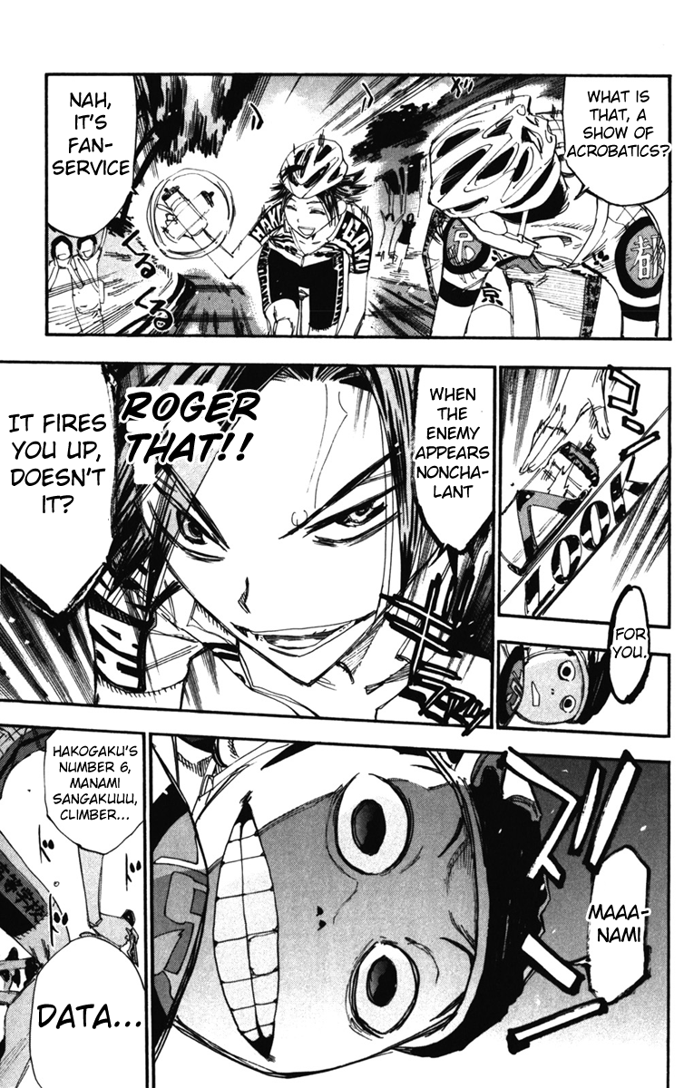 Yowamushi Pedal Chapter 201 page 7 - Chapter 201: Hakogaku's Number 6