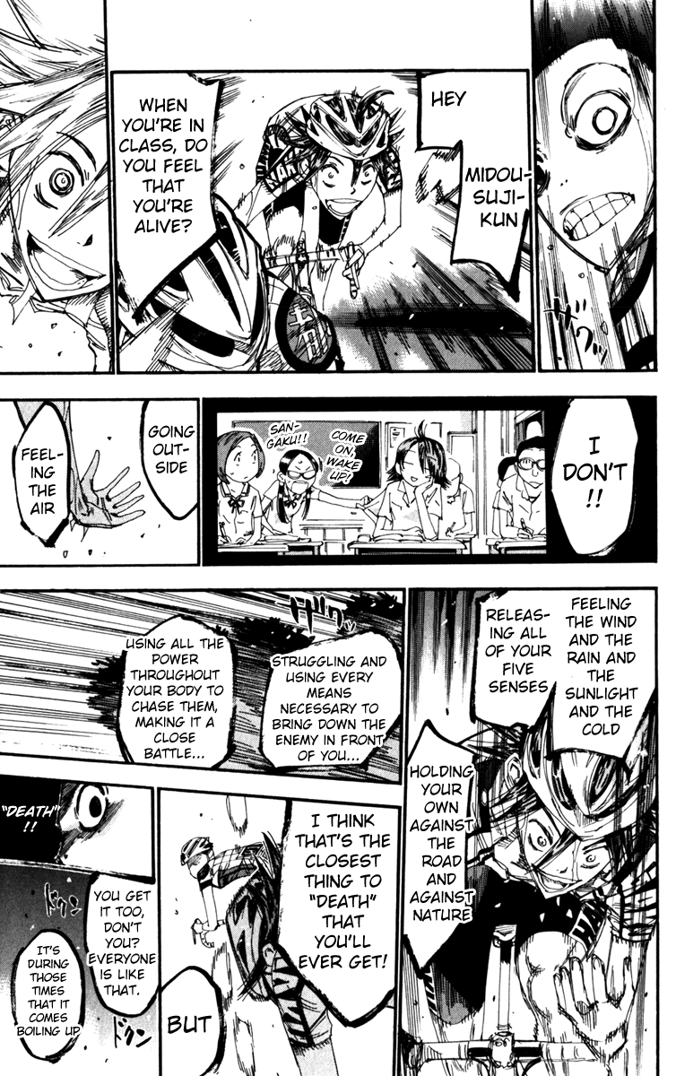 Yowamushi Pedal Chapter 202 page 14 - Chapter 202: Manami's Smile