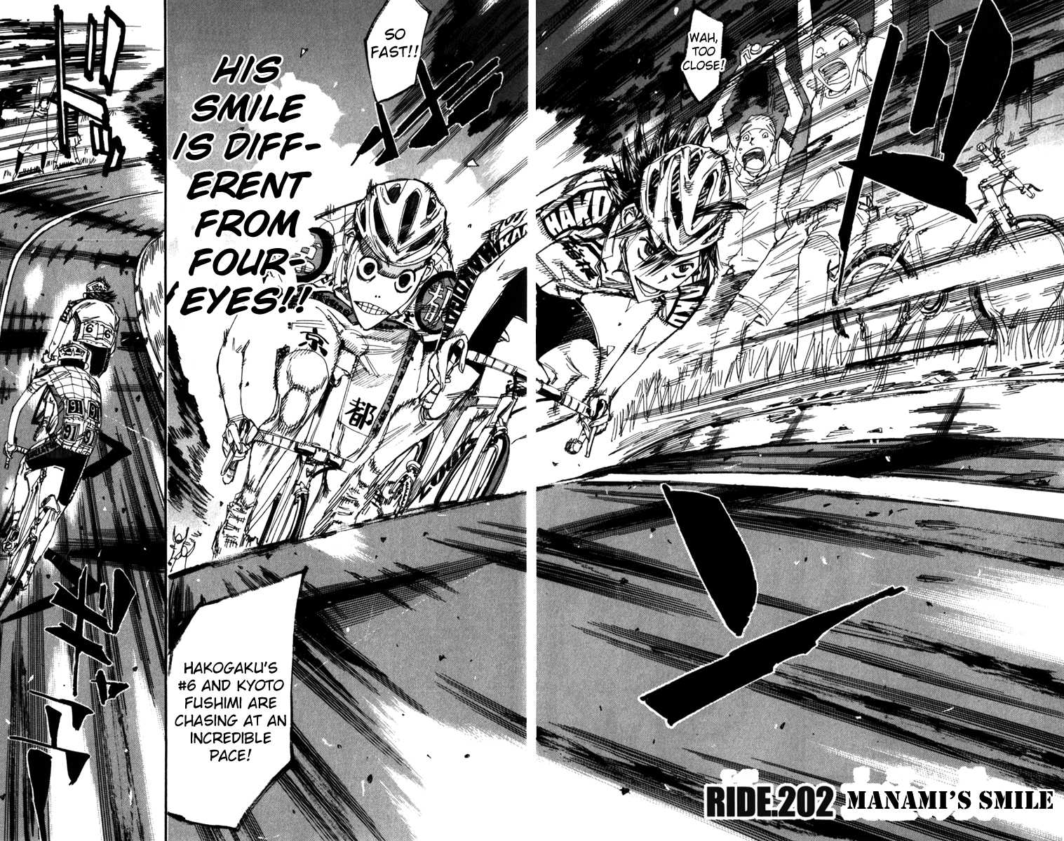 Yowamushi Pedal Chapter 202 page 2 - Chapter 202: Manami's Smile