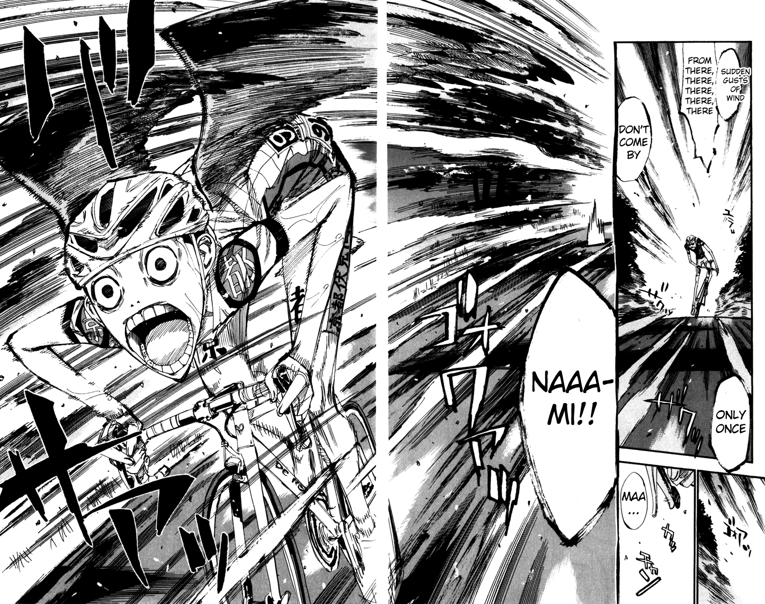 Yowamushi Pedal Chapter 203 page 14 - Chapter 203: Wind
