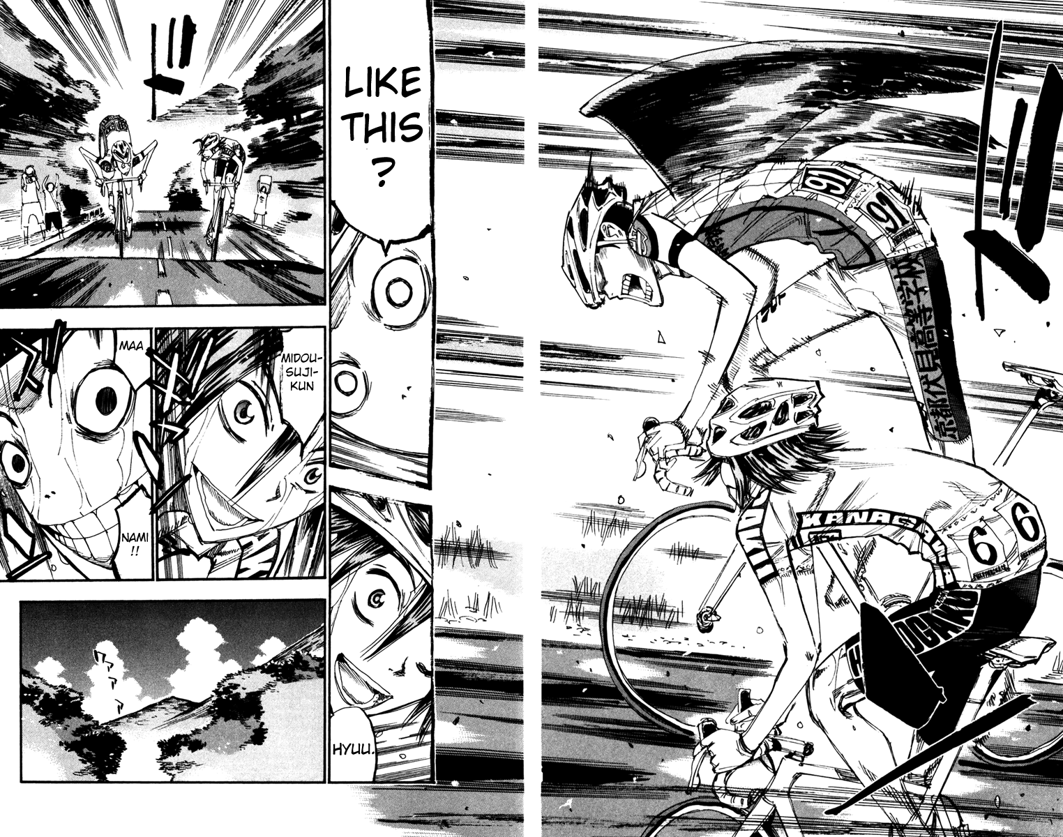Yowamushi Pedal Chapter 203 page 15 - Chapter 203: Wind