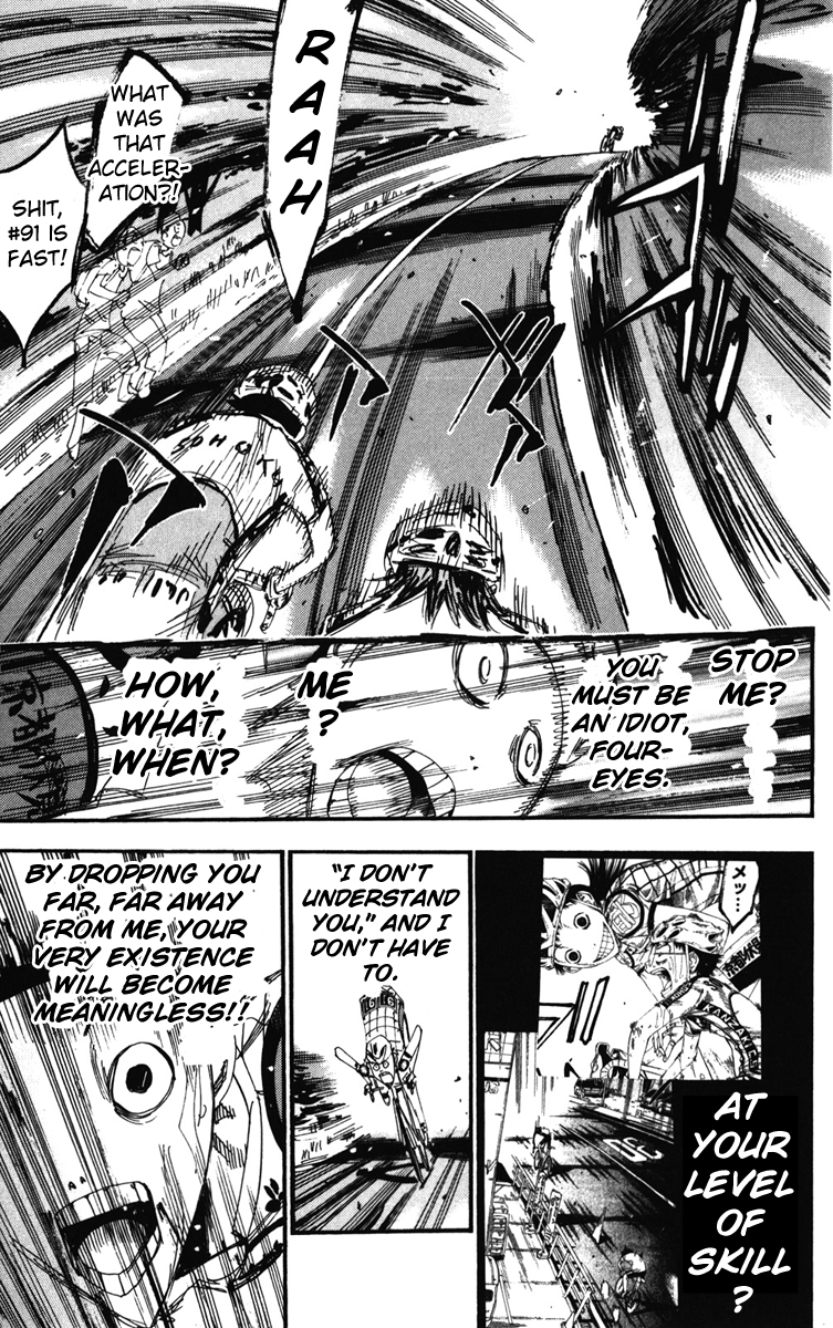 Yowamushi Pedal Chapter 205 page 13 - Chapter 205: "Sohoku's Four-Eyes"