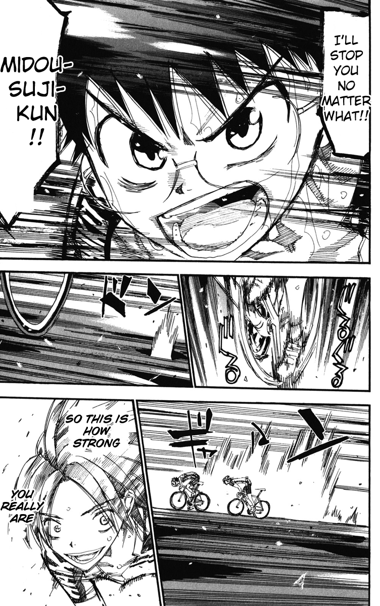 Yowamushi Pedal Chapter 205 page 15 - Chapter 205: "Sohoku's Four-Eyes"