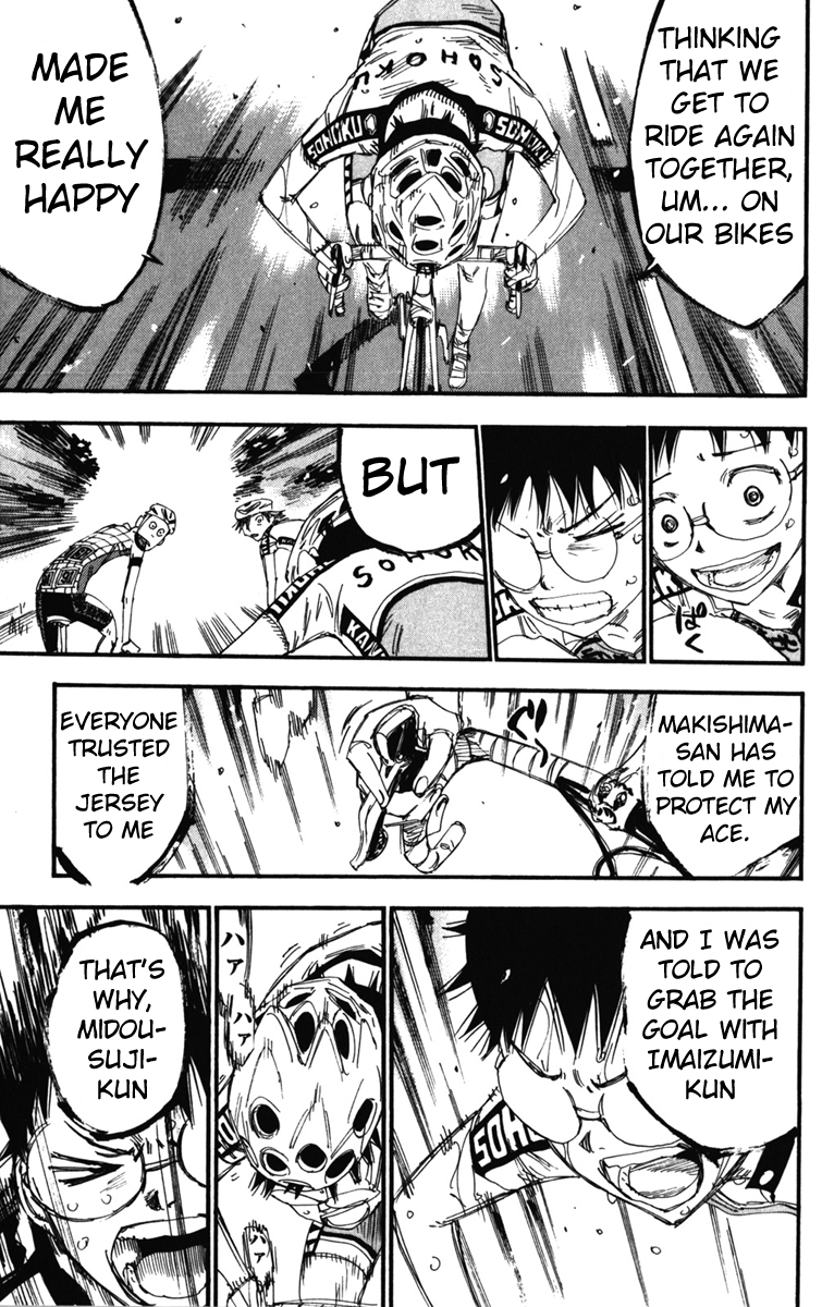 Yowamushi Pedal Chapter 205 page 8 - Chapter 205: "Sohoku's Four-Eyes"