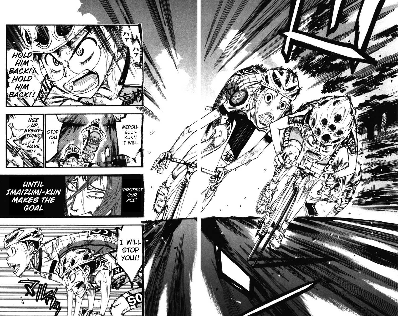 Yowamushi Pedal Chapter 206 page 10 - Chapter 206: Sakamichi, Off-Course