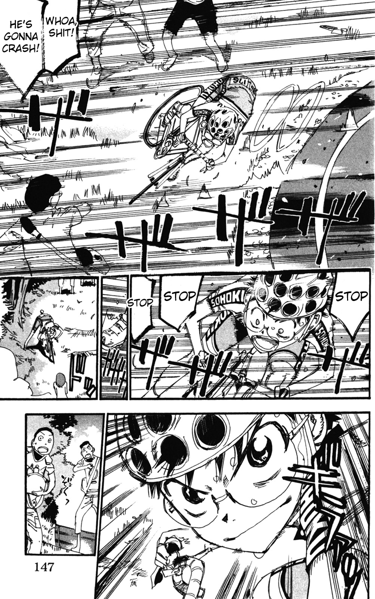 Yowamushi Pedal Chapter 206 page 17 - Chapter 206: Sakamichi, Off-Course