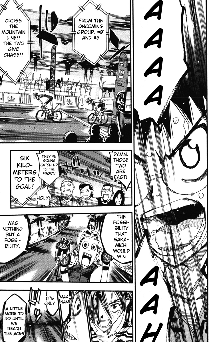 Yowamushi Pedal Chapter 206 page 21 - Chapter 206: Sakamichi, Off-Course