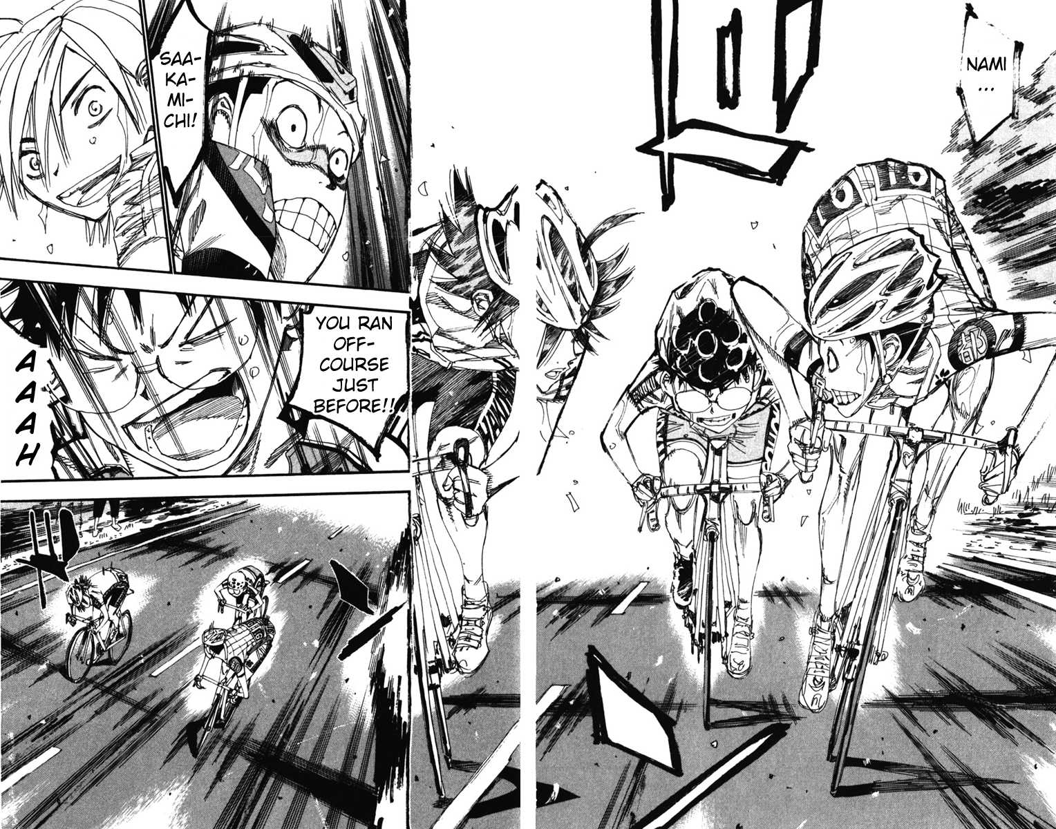 Yowamushi Pedal Chapter 206 page 24 - Chapter 206: Sakamichi, Off-Course