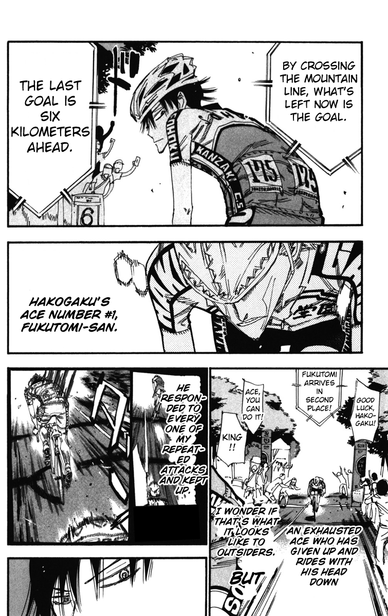 Yowamushi Pedal Chapter 206 page 6 - Chapter 206: Sakamichi, Off-Course