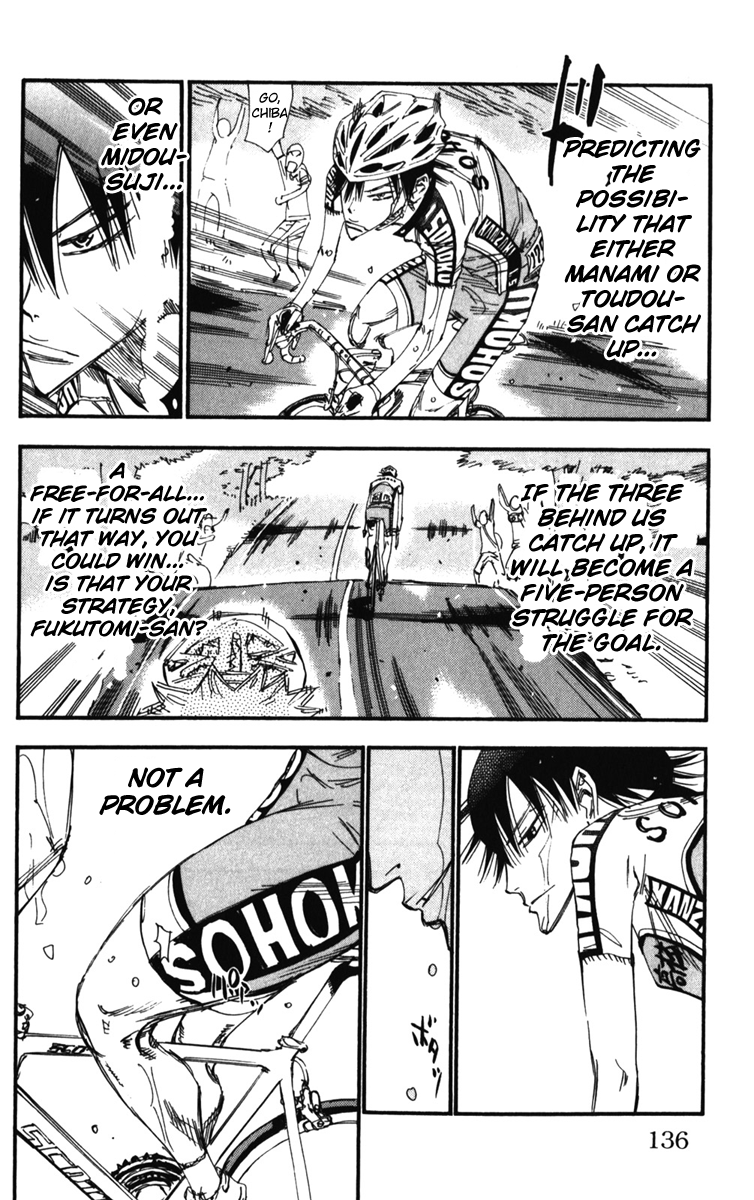Yowamushi Pedal Chapter 206 page 8 - Chapter 206: Sakamichi, Off-Course
