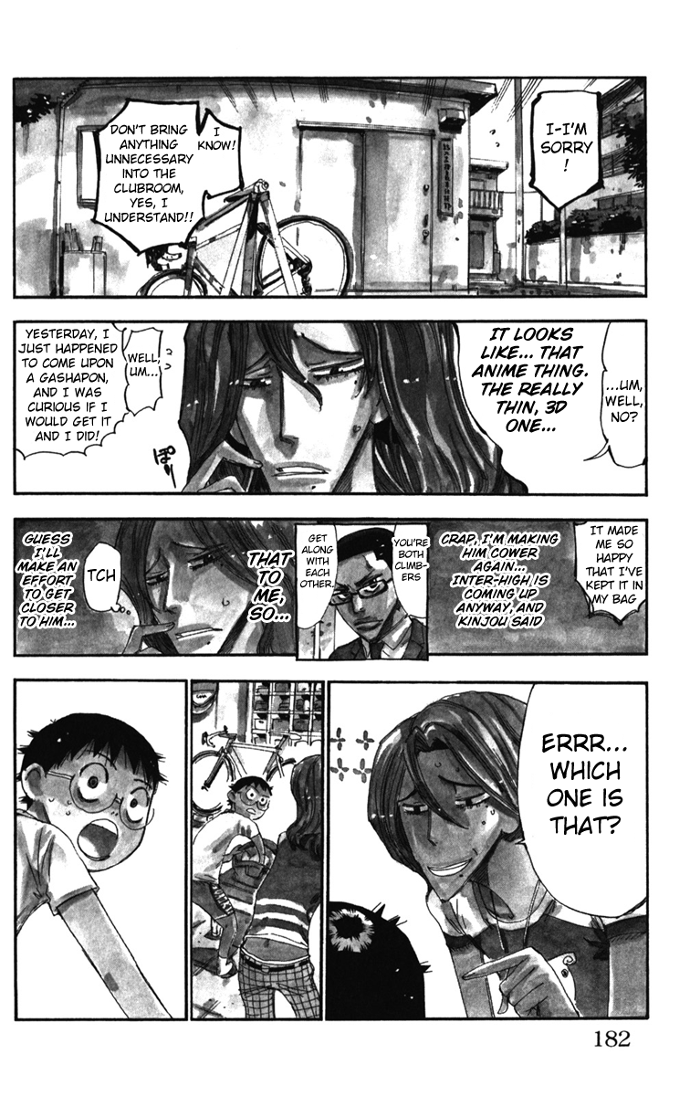 Yowamushi Pedal Chapter 207.5 page 2 - Chapter 207.5: A Story at Sohoku Road-racing Club's Clubroom