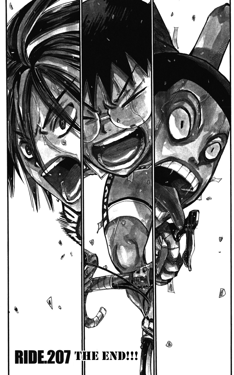 Yowamushi Pedal Chapter 207 page 1 - Chapter 207: The End!!!
