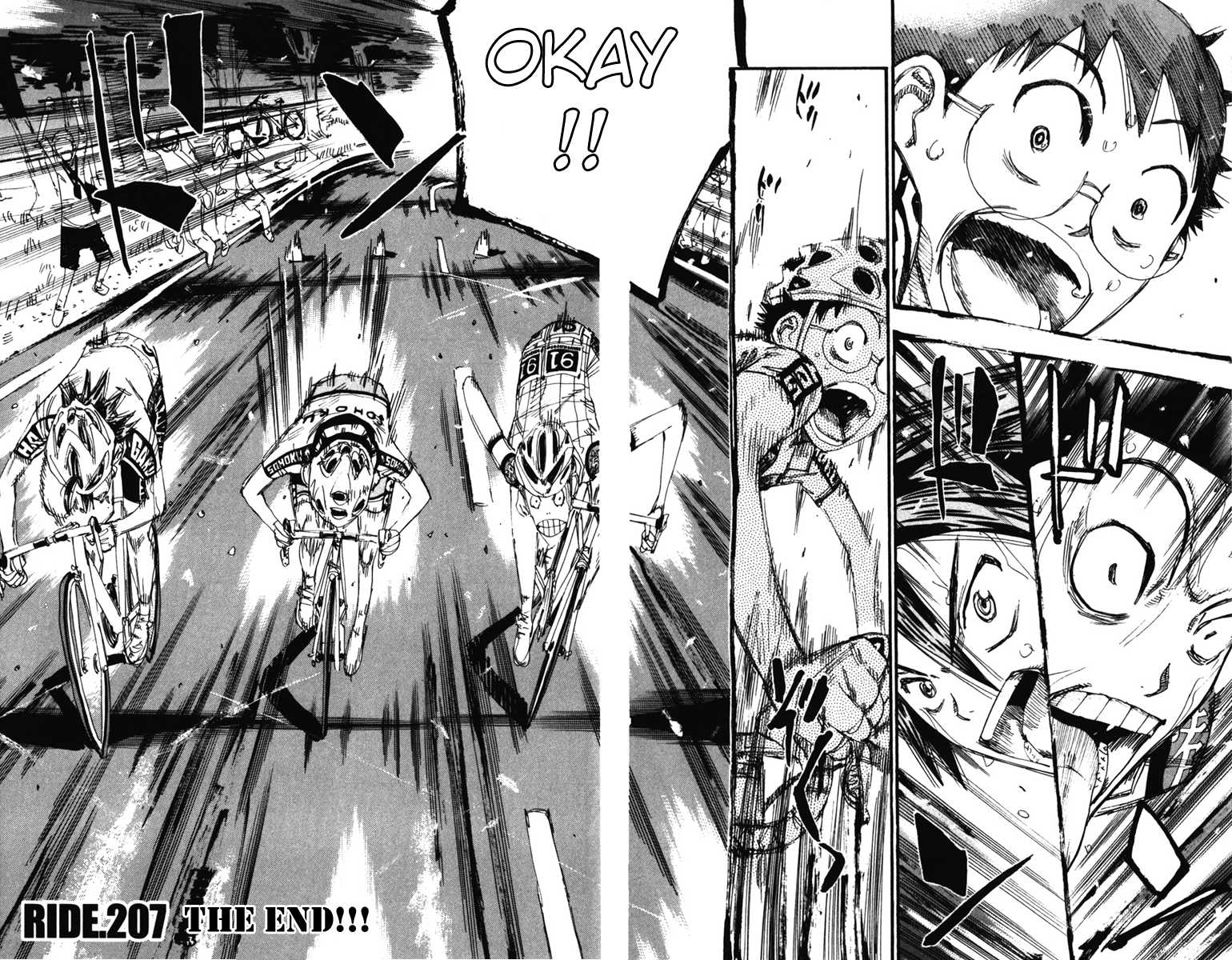 Yowamushi Pedal Chapter 207 page 4 - Chapter 207: The End!!!