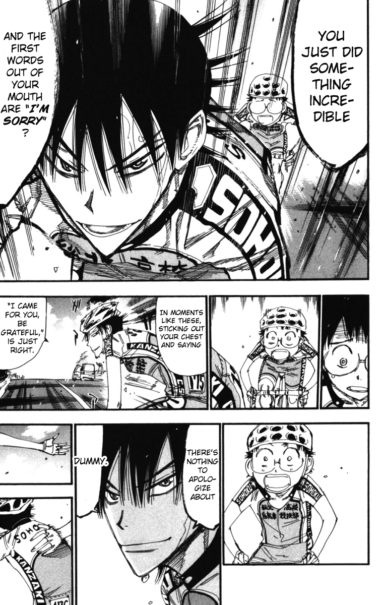Yowamushi Pedal Chapter 208 page 5 - Chapter 208: Sakamichi's Role