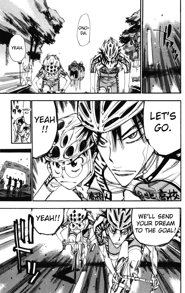 Yowamushi Pedal Chapter 208 page 9 - Chapter 208: Sakamichi's Role