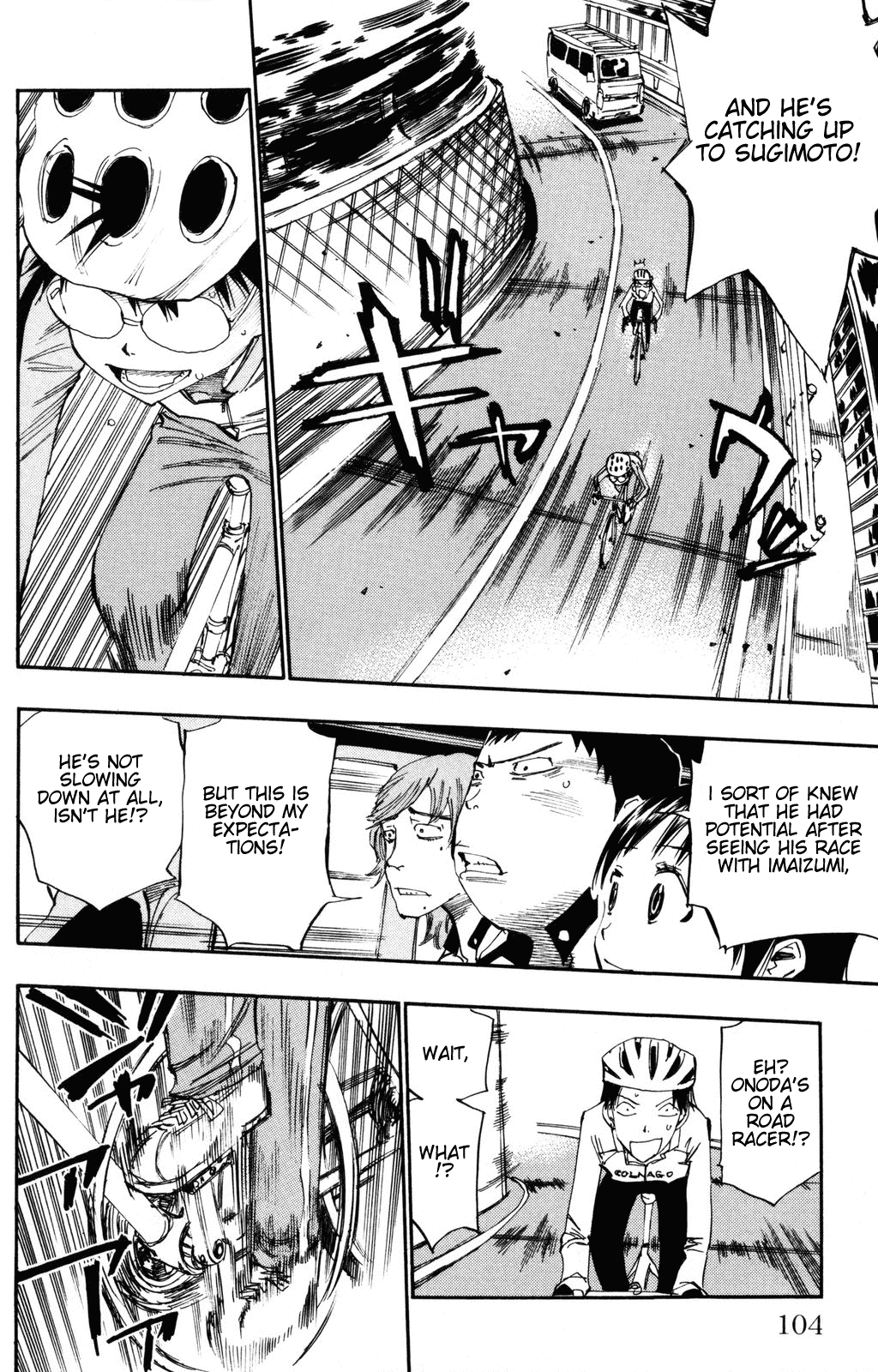 Yowamushi Pedal Chapter 21 page 10 - Chapter 21: You Are Fast!