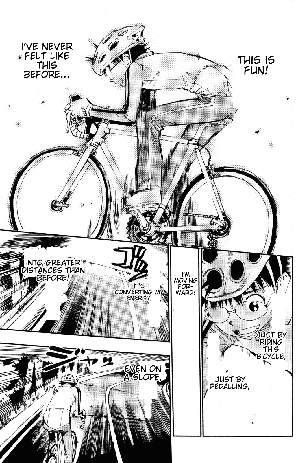 Yowamushi Pedal Chapter 21 page 11 - Chapter 21: You Are Fast!