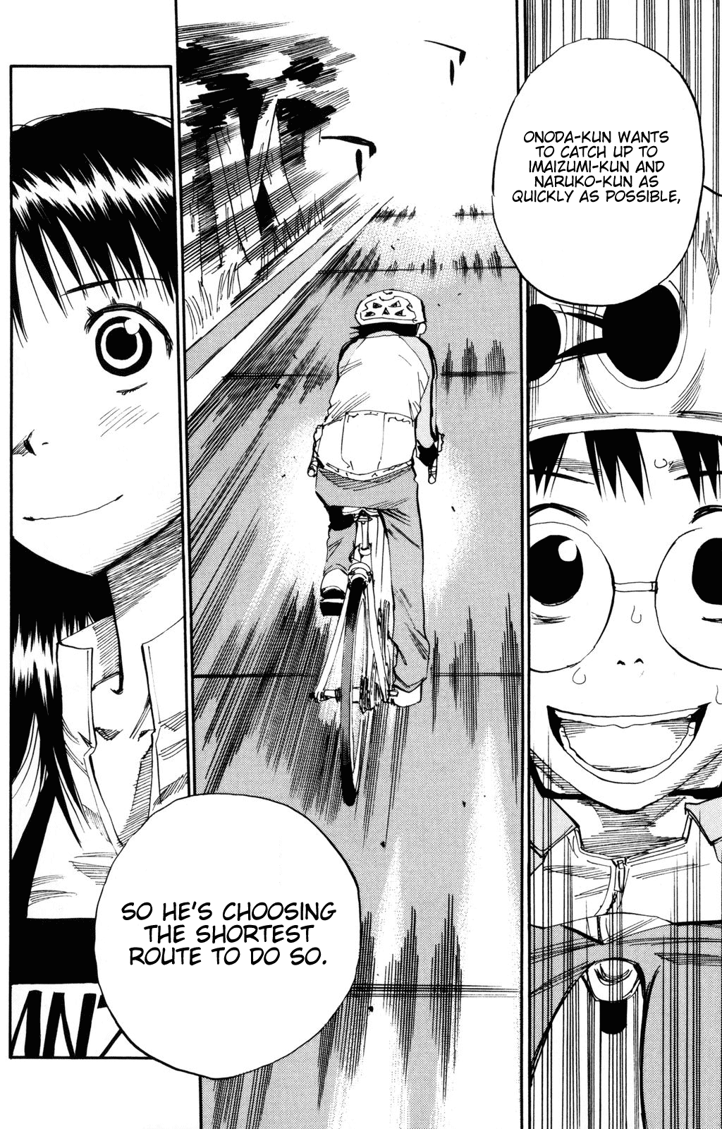Yowamushi Pedal Chapter 21 page 14 - Chapter 21: You Are Fast!