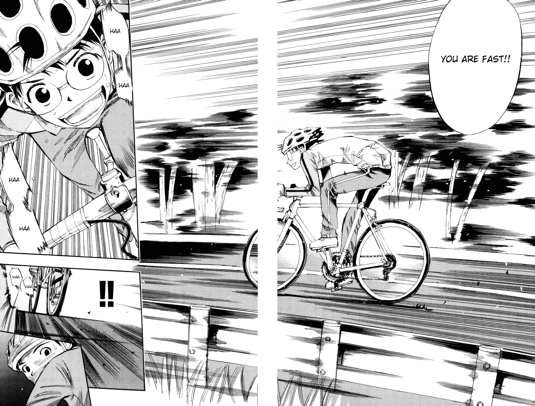 Yowamushi Pedal Chapter 21 page 16 - Chapter 21: You Are Fast!