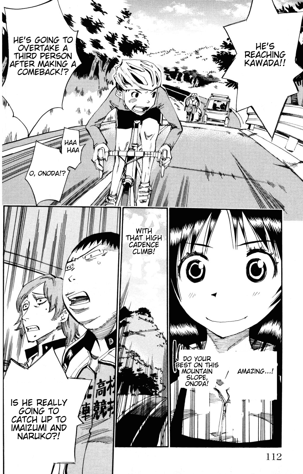 Yowamushi Pedal Chapter 21 page 17 - Chapter 21: You Are Fast!