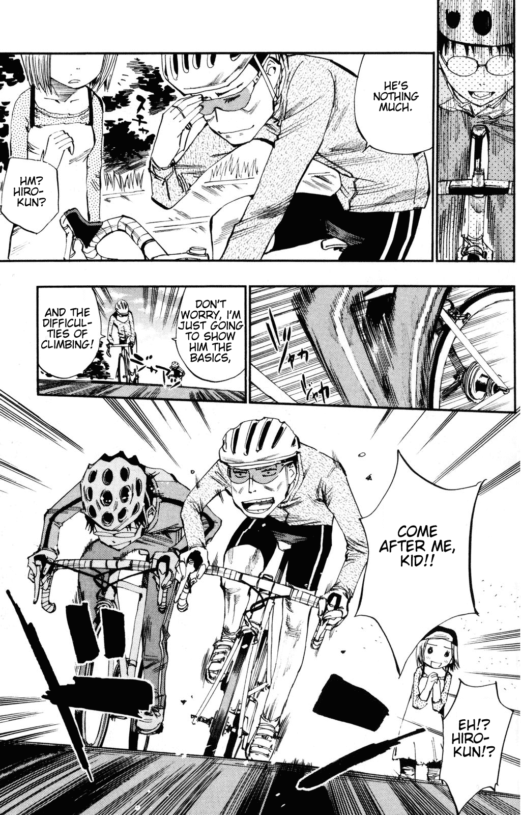 Yowamushi Pedal Chapter 21 page 3 - Chapter 21: You Are Fast!