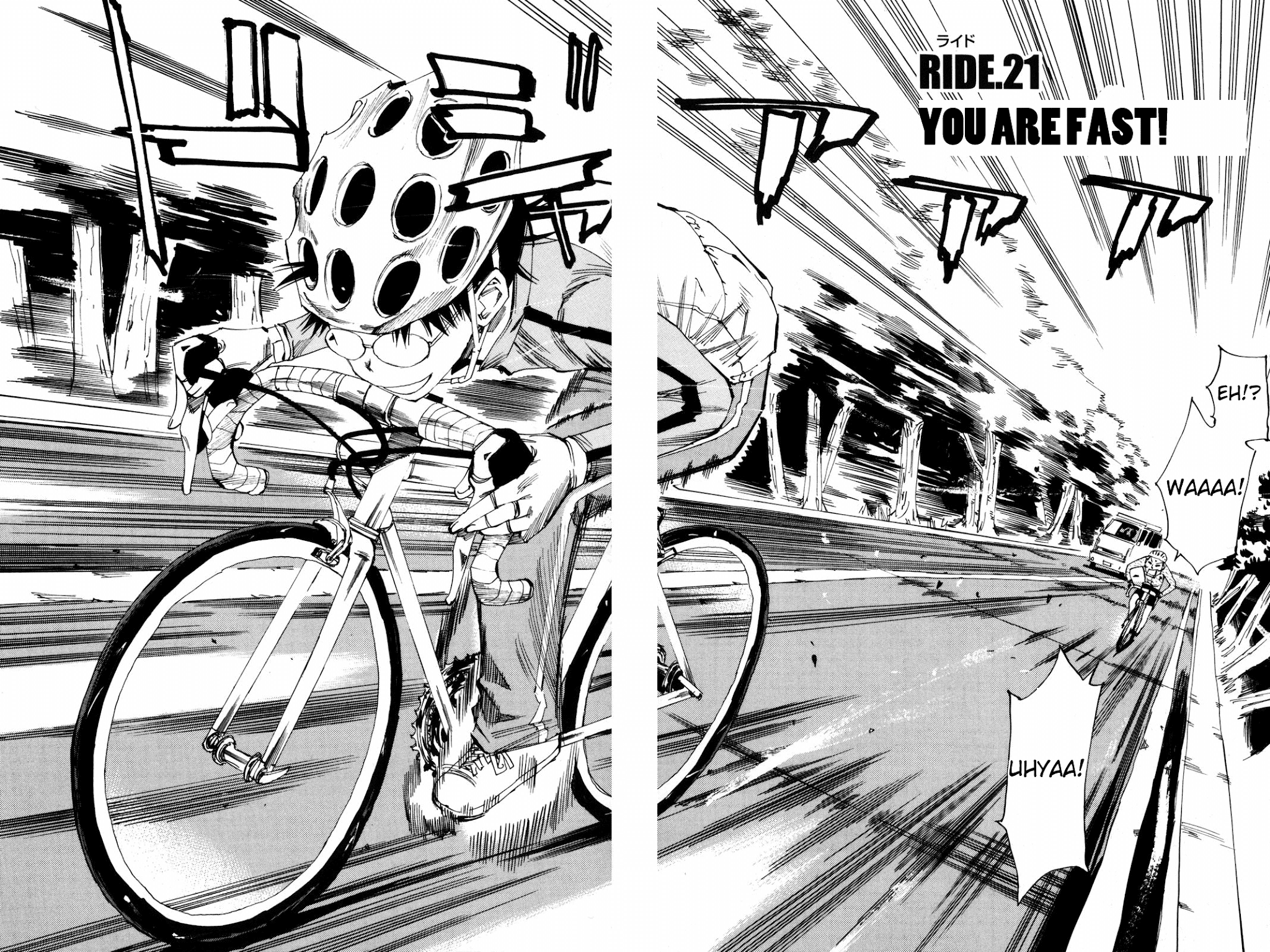 Yowamushi Pedal Chapter 21 page 4 - Chapter 21: You Are Fast!