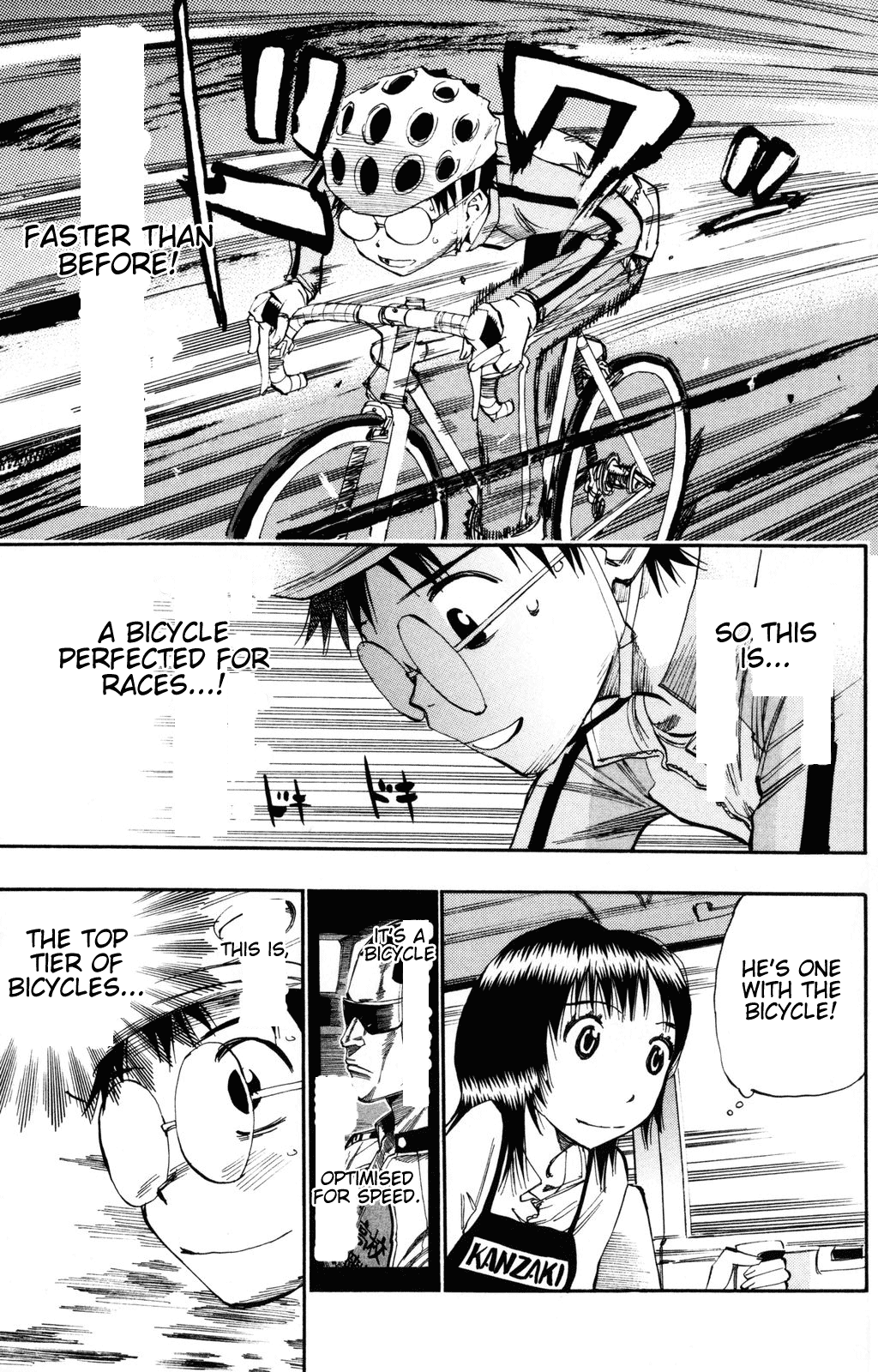Yowamushi Pedal Chapter 21 page 8 - Chapter 21: You Are Fast!