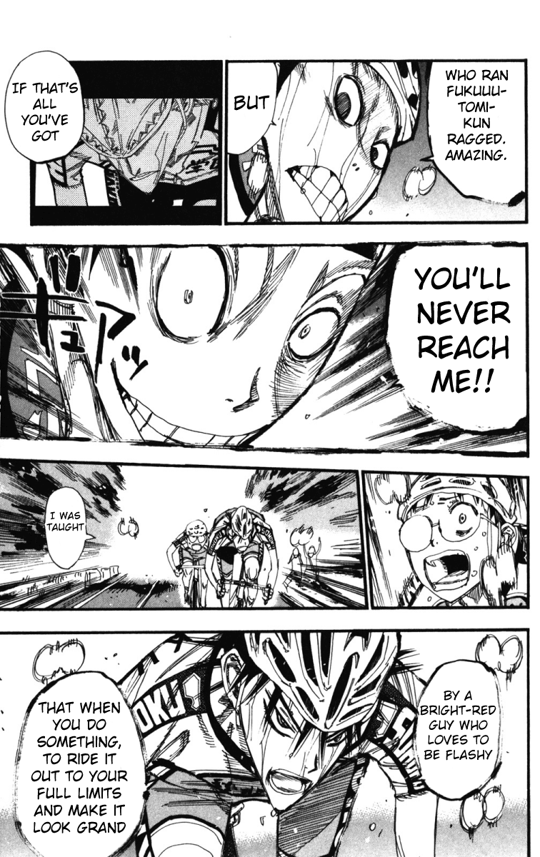 Yowamushi Pedal Chapter 210 page 11 - Chapter 210: The Two's Bond