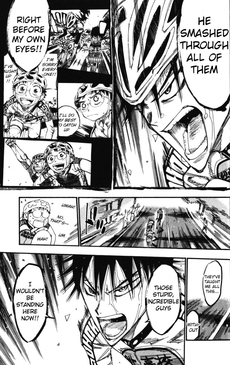 Yowamushi Pedal Chapter 210 page 13 - Chapter 210: The Two's Bond