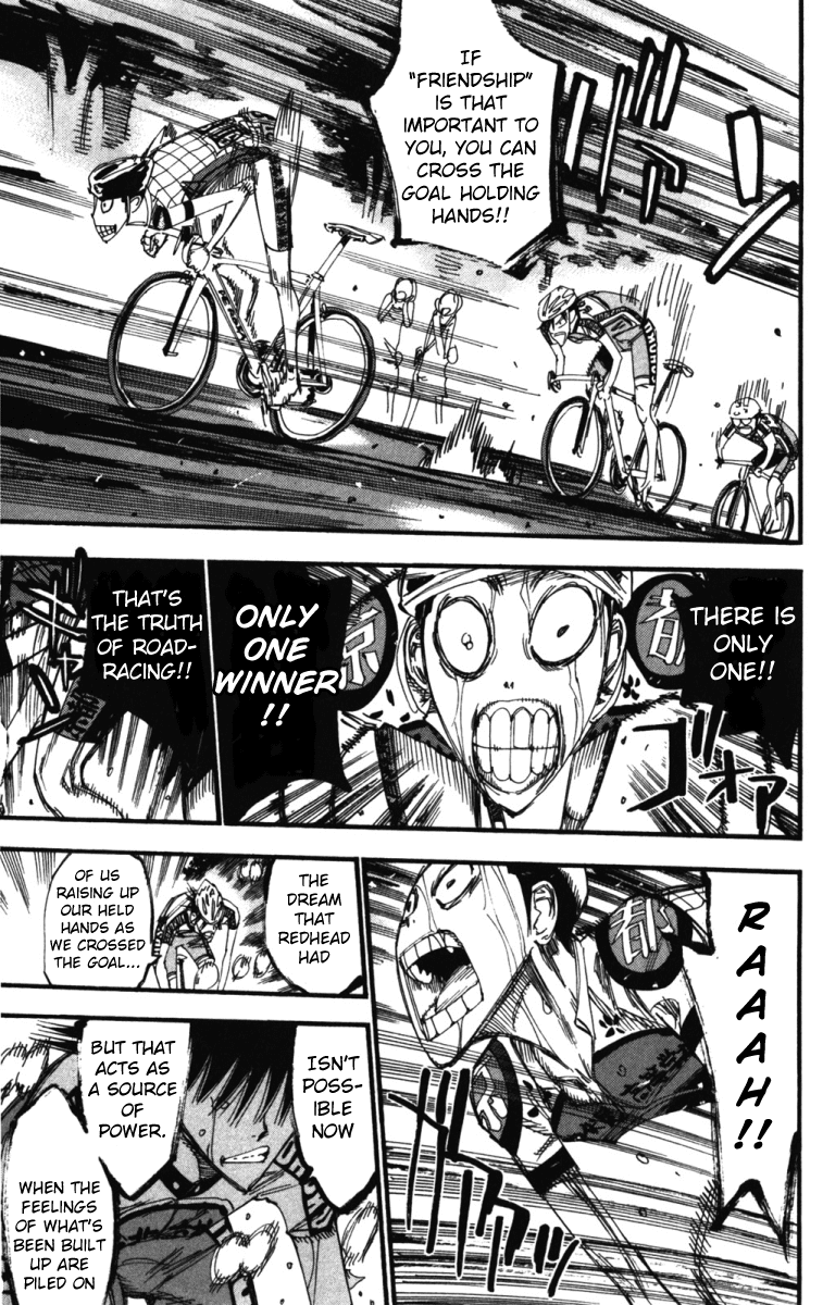 Yowamushi Pedal Chapter 210 page 15 - Chapter 210: The Two's Bond