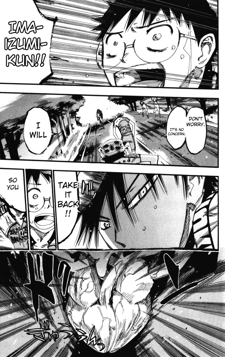 Yowamushi Pedal Chapter 210 page 6 - Chapter 210: The Two's Bond