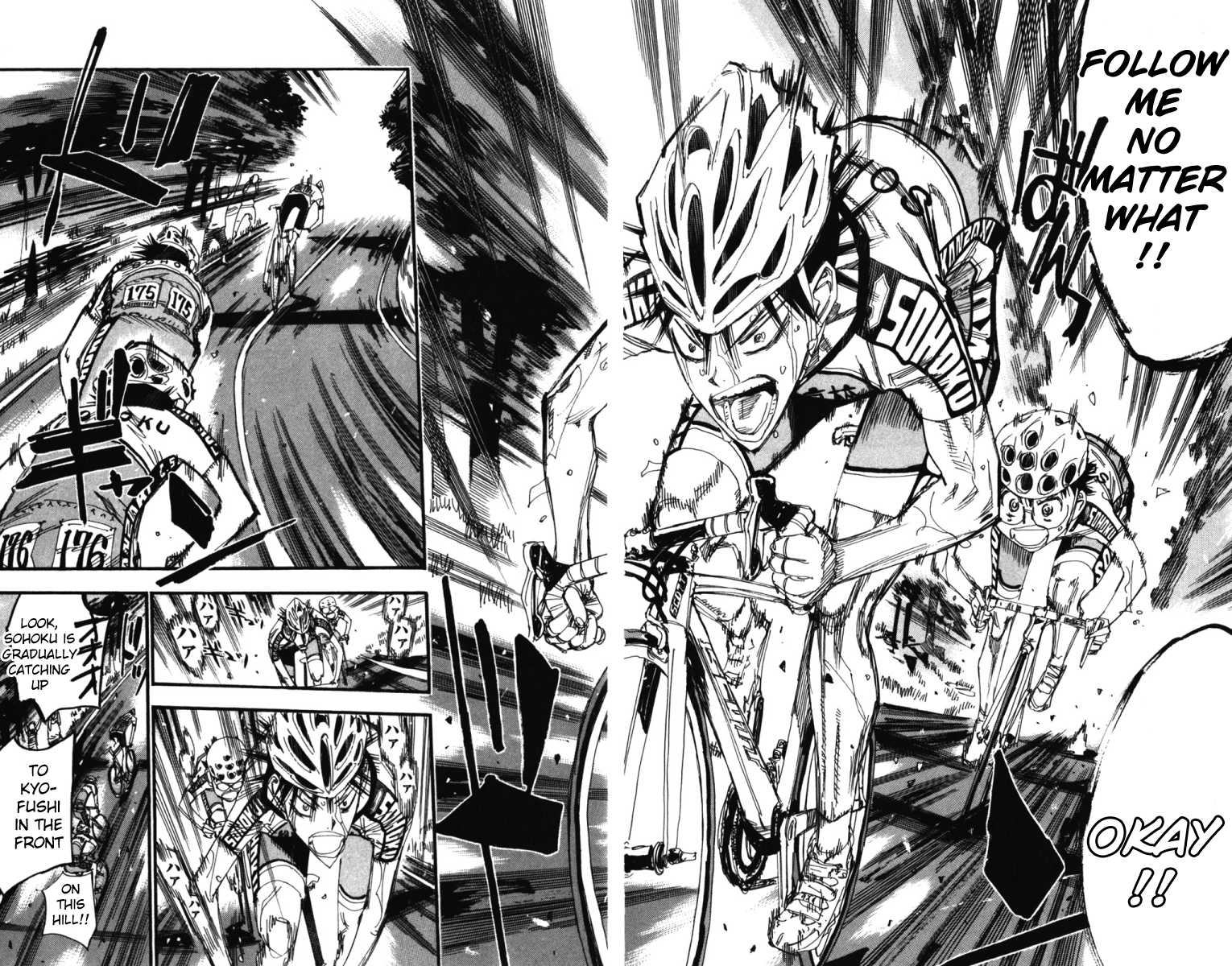 Yowamushi Pedal Chapter 210 page 7 - Chapter 210: The Two's Bond