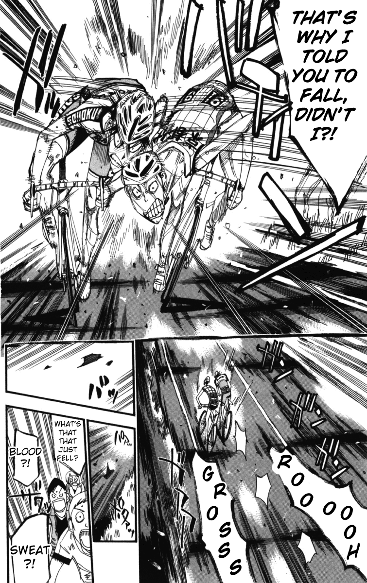 Yowamushi Pedal Chapter 211 page 14 - Chapter 211: Imaizumi vs Midousuji