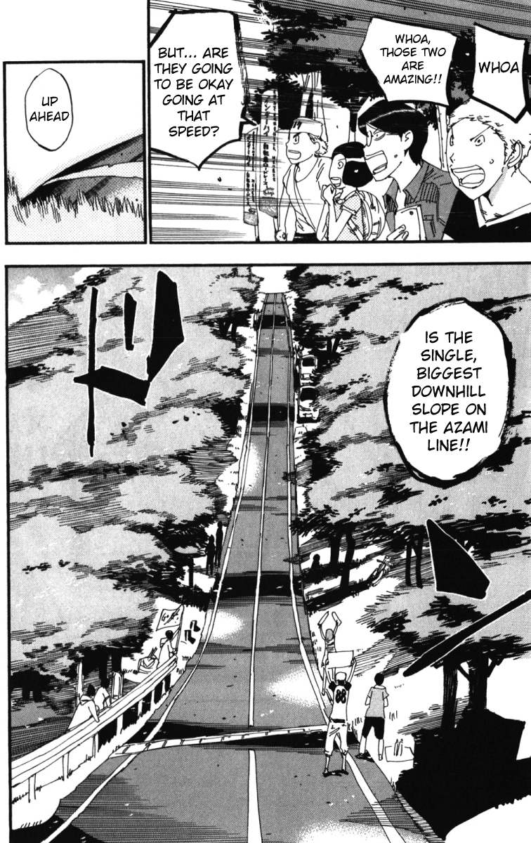 Yowamushi Pedal Chapter 211 page 16 - Chapter 211: Imaizumi vs Midousuji